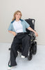 Split hem trousers
